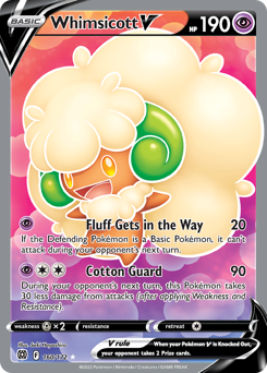 Whimsicott V #160 Brilliant Stars
