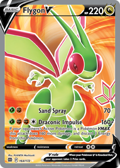Flygon V #164 Brilliant Stars