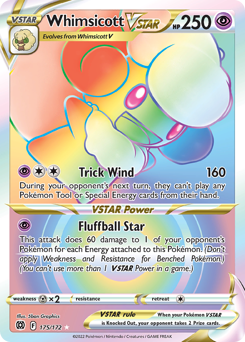 Whimsicott VSTAR #175 Brilliant Stars