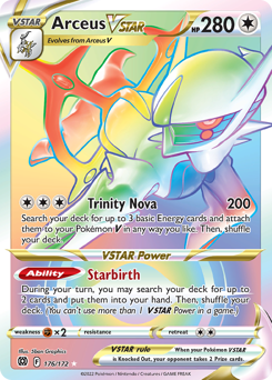 Arceus VSTAR #176 Brilliant Stars