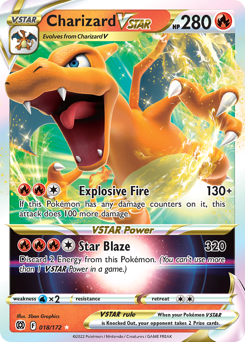 Charizard VSTAR #18 Brilliant Stars