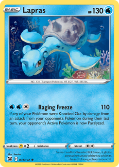 Lapras #31 Brilliant Stars