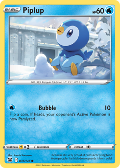 Piplup #35 Brilliant Stars