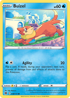 Buizel #38 Brilliant Stars