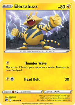 Electabuzz #46 Brilliant Stars
