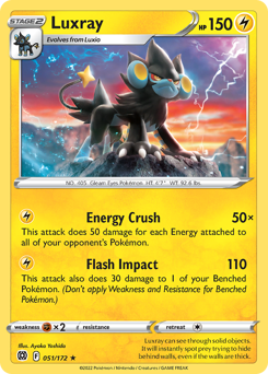 Luxray #51 Brilliant Stars
