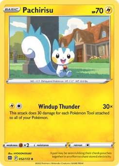 Pachirisu #52 Brilliant Stars