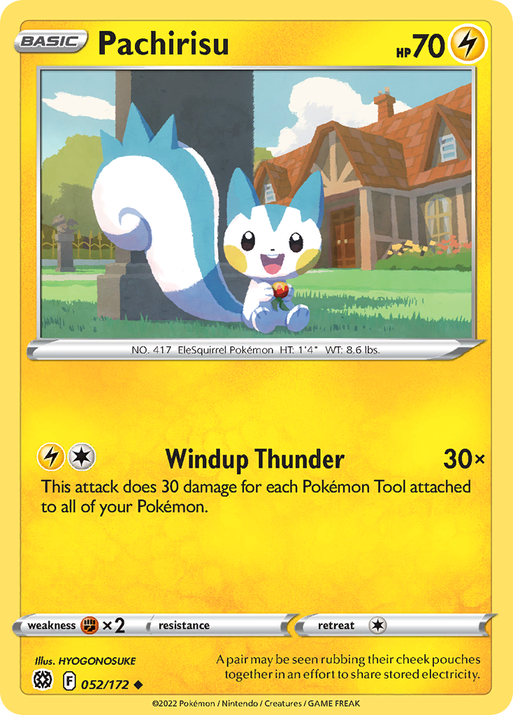 Pachirisu #52 Brilliant Stars
