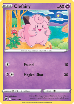 Clefairy Brilliant Stars #53