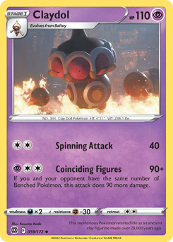 Claydol #59 Brilliant Stars