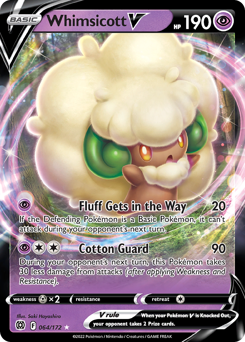 Whimsicott V #64 Brilliant Stars