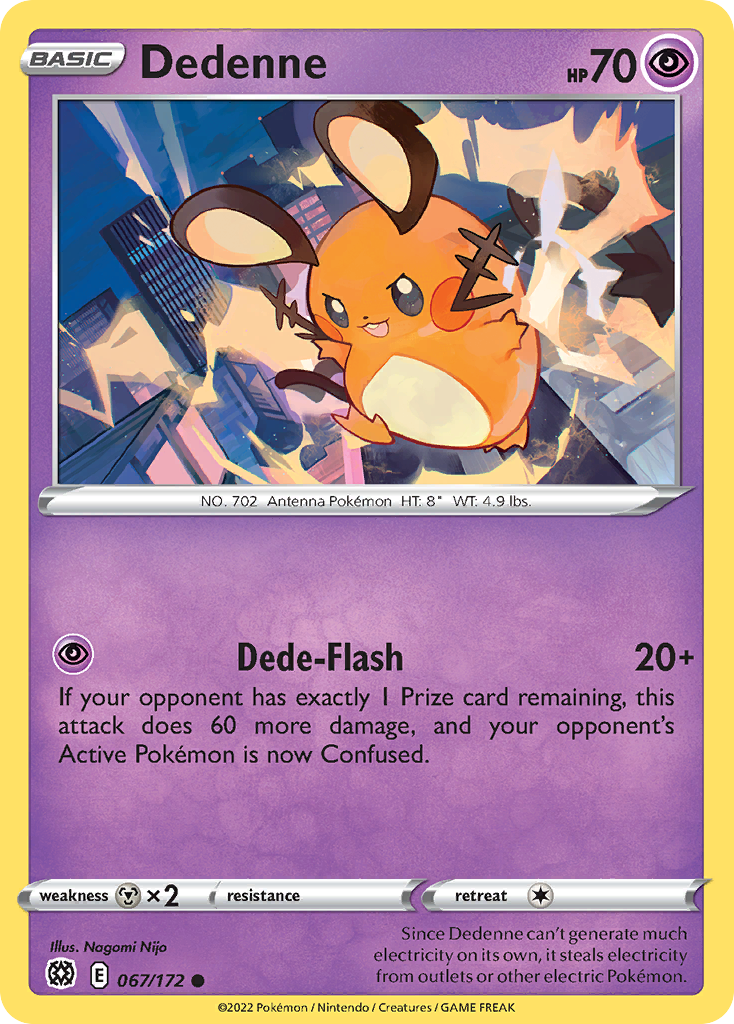 Dedenne #67 Brilliant Stars