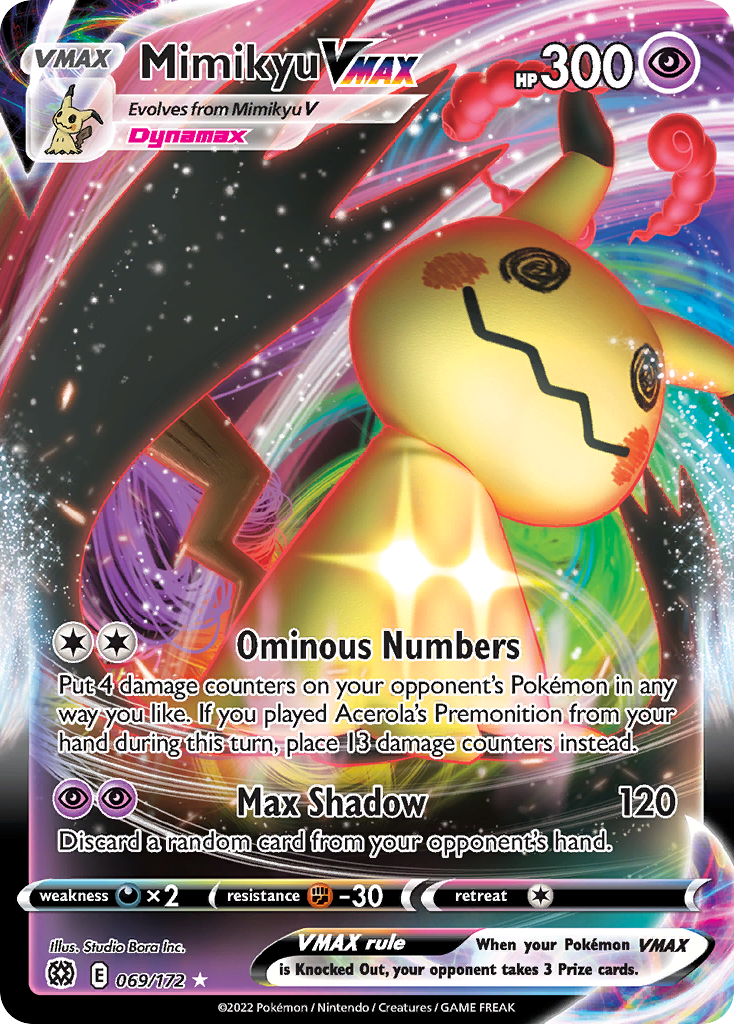 Mimikyu VMAX #69 Brilliant Stars