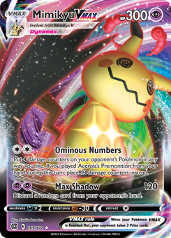 Mimikyu VMAX #69 Brilliant Stars