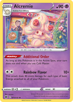 Alcremie #71 Brilliant Stars