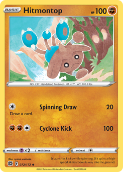 Hitmontop #72 Brilliant Stars