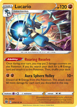 Lucario #79 Brilliant Stars