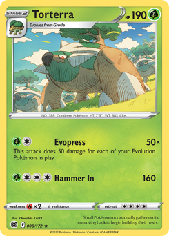 Torterra #8 Brilliant Stars