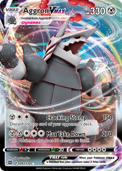 Aggron VMAX #97 Brilliant Stars