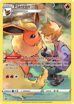 Flareon #TG01 Brilliant Stars Trainer Gallery