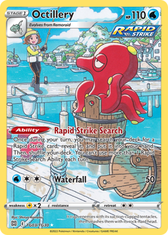 Octillery #TG03 Brilliant Stars Trainer Gallery