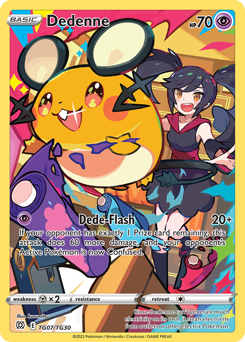 Dedenne #TG07 Brilliant Stars Trainer Gallery
