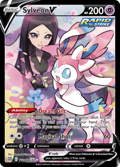 Sylveon V #TG14 Brilliant Stars Trainer Gallery