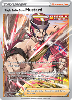 Single Strike Style Mustard #TG28 Brilliant Stars Trainer Gallery