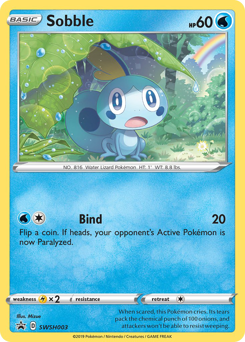 Sobble #SWSH003 SWSH Black Star Promos