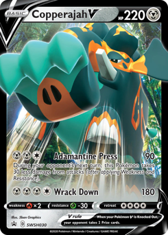 Copperajah V #SWSH030 SWSH Black Star Promos