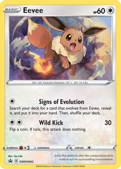 Eevee #SWSH042 SWSH Black Star Promos
