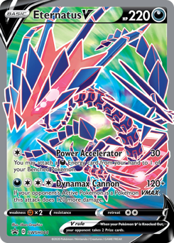 Eternatus V #SWSH044 SWSH Black Star Promos