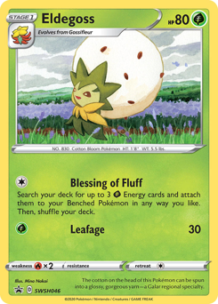 Eldegoss #SWSH046 SWSH Black Star Promos