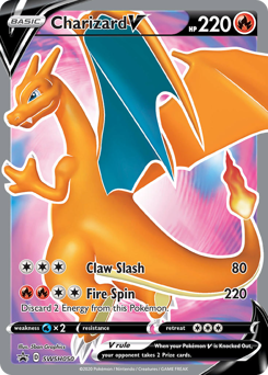 Charizard V SWSH Black Star Promos