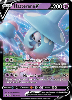 Hatterene V #SWSH055 SWSH Black Star Promos