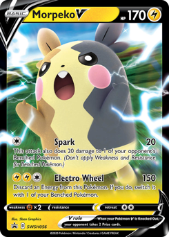 Morpeko V #SWSH056 SWSH Black Star Promos