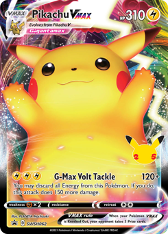 Pikachu VMAX #SWSH062 SWSH Black Star Promos