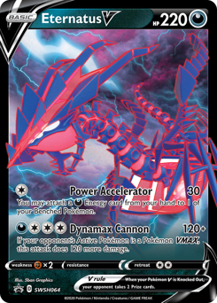 Eternatus V #SWSH064 SWSH Black Star Promos