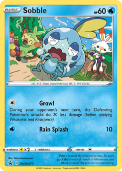 Sobble #SWSH073 SWSH Black Star Promos