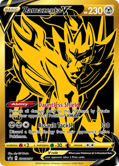 Zamazenta V #SWSH077 SWSH Black Star Promos