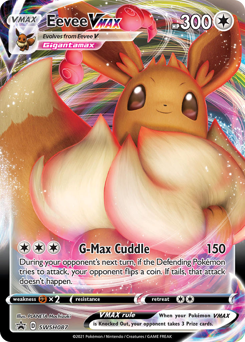 Eevee VMAX #SWSH087 SWSH Black Star Promos