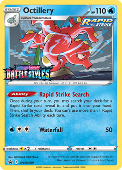 Octillery #SWSH089 SWSH Black Star Promos