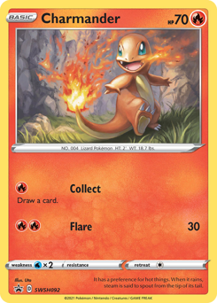 Charmander #SWSH092 SWSH Black Star Promos
