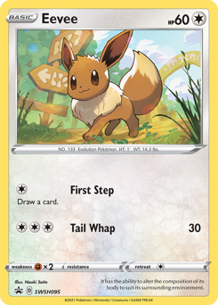 Eevee #SWSH095 SWSH Black Star Promos