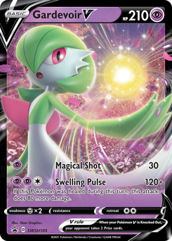 Gardevoir V #SWSH105 SWSH Black Star Promos