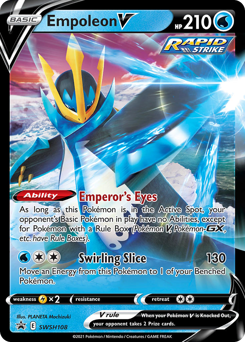 Empoleon V #SWSH108 SWSH Black Star Promos