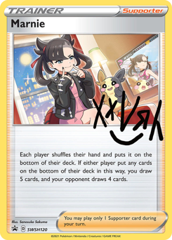 Marnie #SWSH120 SWSH Black Star Promos