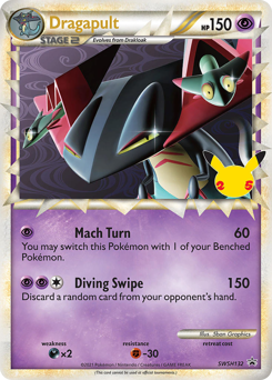 Dragapult #SWSH132 SWSH Black Star Promos