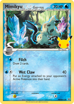 Mimikyu δ #SWSH136 SWSH Black Star Promos