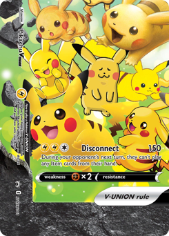 Pikachu V-UNION #SWSH141 SWSH Black Star Promos